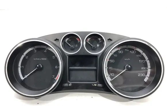 Peugeot 308 Speedometer (instrument cluster) 9665107380