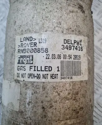 Land Rover Discovery 3 - LR3 Air suspension front shock absorber 3497416