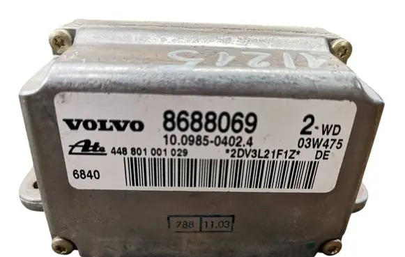 Volvo V70 ESP acceleration yaw rate sensor 8688069 448801001029 10098504024