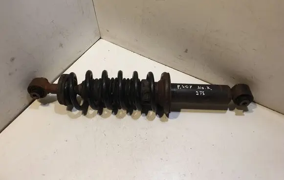 Peugeot 407 Rear shock absorber with coil spring 9641469280