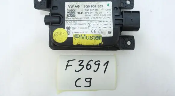 Volkswagen Golf VII Distronic sensor radar 5Q0907685