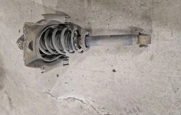 Citroen C5 Front shock absorber with coil spring 