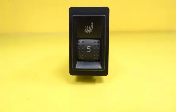 Skoda Superb B5 (3U) Seat heating switch 3U0963563