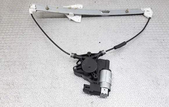 Front door window regulator with motor