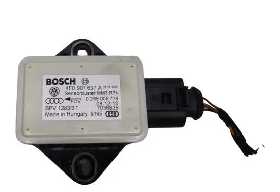 Audi A6 S6 C6 4F ESP acceleration yaw rate sensor 4F0907637A