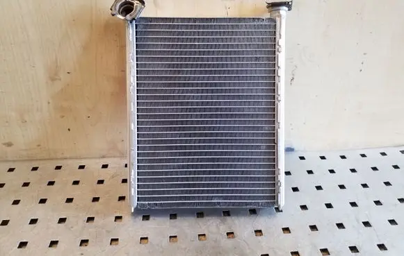 Heater blower radiator