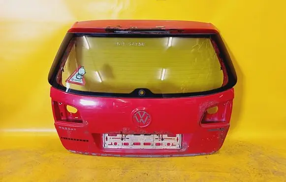 Volkswagen PASSAT B6 Opening tailgate glass 