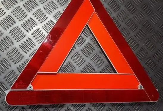 Emergency warning sign
