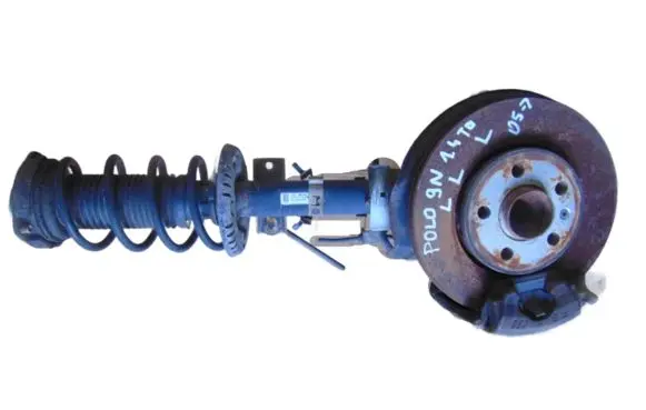 Volkswagen Polo IV 9N3 Front wheel hub spindle knuckle 6Q0413031CE
