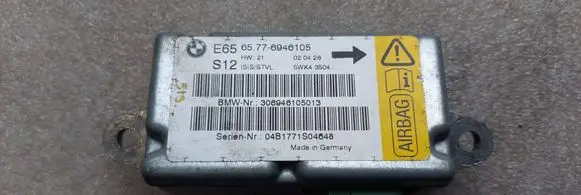 BMW 7 E65 E66 Airbag deployment crash/impact sensor 65776946105