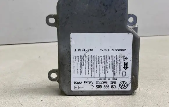 Volkswagen Polo IV 9N3 Airbag control unit/module 1C0909605K 5WK43125