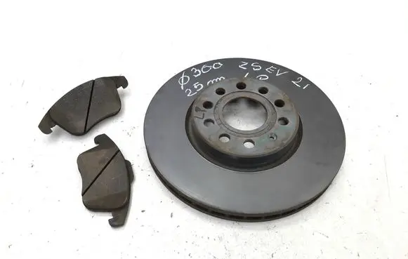 Front brake disc