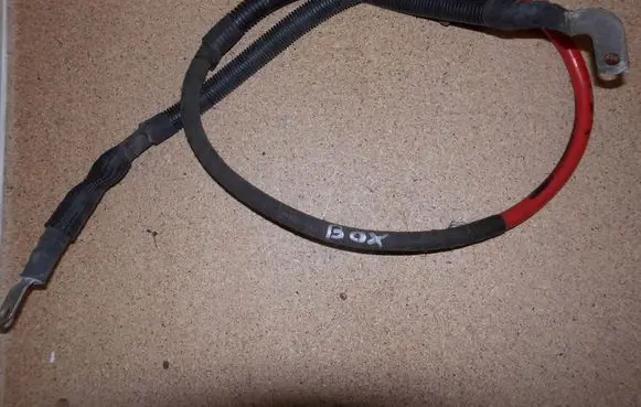 Peugeot Boxer Negative earth cable (battery) 08899777