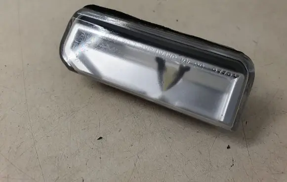 Number plate light