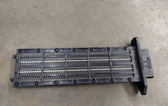 Electric cabin heater radiator