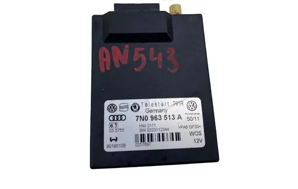 Skoda Octavia Mk2 (1Z) Auxiliary heating control unit/module 7N0963513A