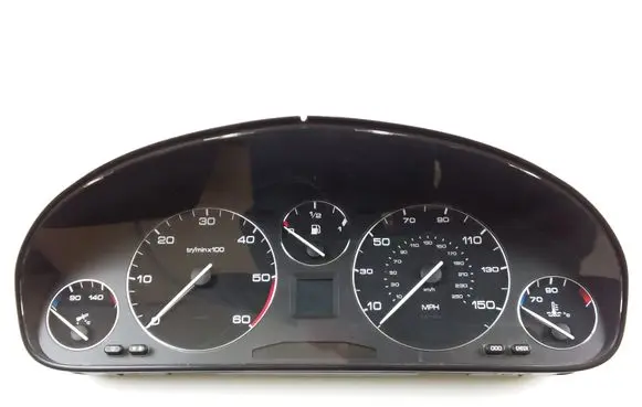 Peugeot 607 Speedometer (instrument cluster) 9653140380 110008883027