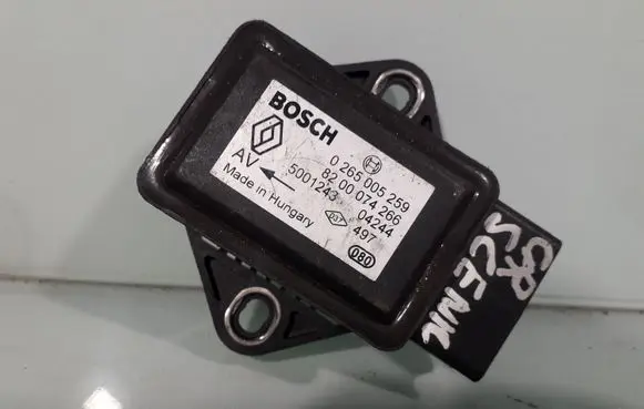 ESP acceleration yaw rate sensor