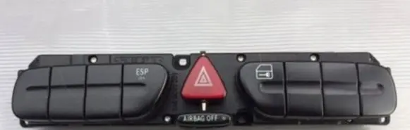 Mercedes-Benz C W203 Hazard light switch 2038217058 3306490200 20188210001