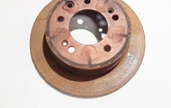 KIA Ceed Rear brake disc neventiliuojamas