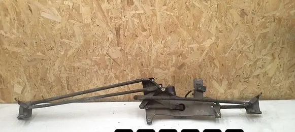 Front wiper linkage and motor