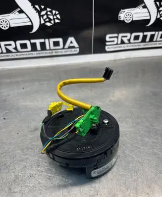Mercedes-Benz C W203 Airbag slip ring squib (SRS ring) 0025421918