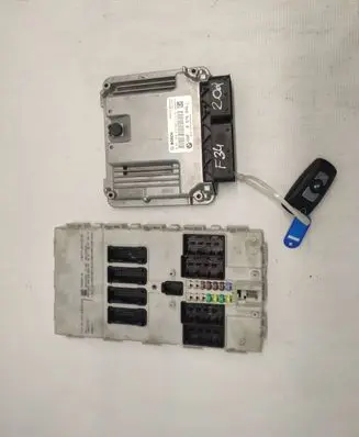BMW 3 GT F34 Engine ECU kit and lock set 8578946 9325653