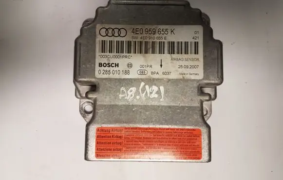 Audi A8 S8 D3 4E Airbag control unit/module 4E0959655K 4E0910655E