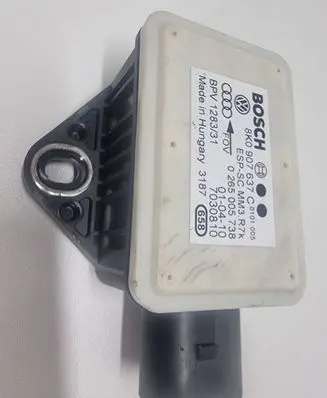 Audi A4 S4 B8 8K ESP acceleration yaw rate sensor 8K0907637C 703081 0265005738