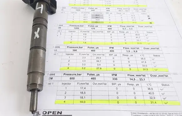 Mercedes-Benz ML W164 Fuel injector A6420701987 0445115076
