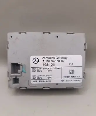 Mercedes-Benz ML W164 Gateway control module A1645403462 A1644420027 A1645403662