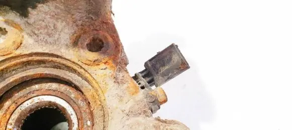 Volkswagen Caddy ABS brake wheel speed sensor 7h0927804