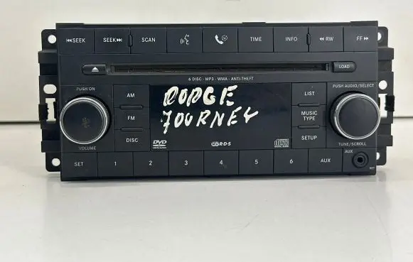 Dodge Journey Radio/CD/DVD/GPS head unit 05064942AC 031362 05979Z03B