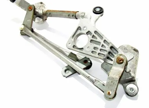 Front wiper linkage
