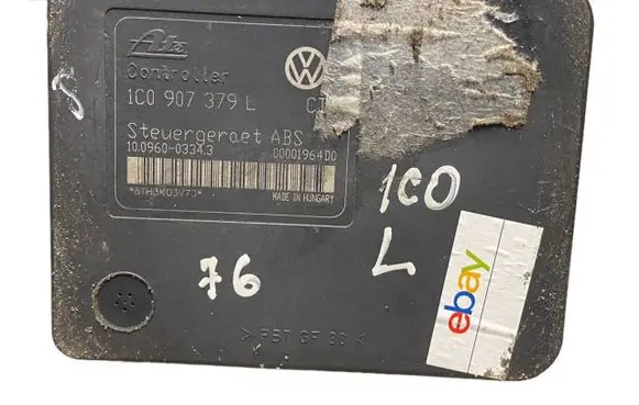 Volkswagen Golf IV ABS Pump 1C0907379L 10096003343 1J0614117G