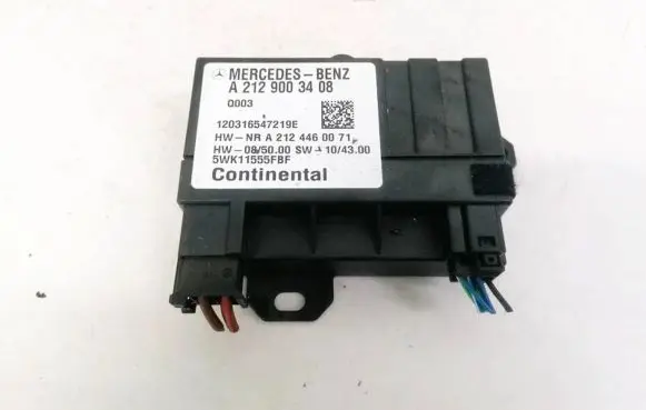 Mercedes-Benz E W212 Fuel injection pump control unit/module A2129003408 5WK11555FBF