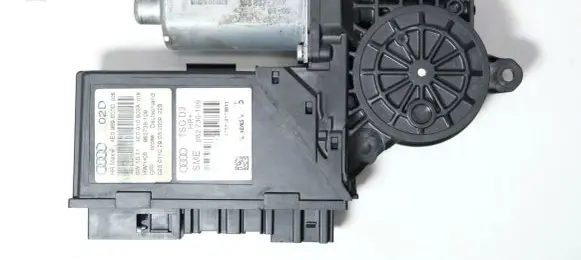 Audi A8 S8 D3 4E Rear door window regulator motor 4E0959802D