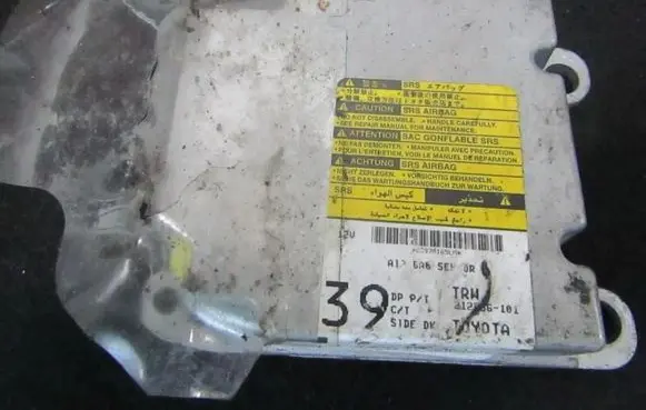 Toyota Yaris Airbag control unit/module 212986101 212986-101