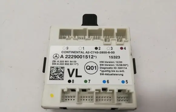 Mercedes-Benz C W205 Door control unit/module A2229001512 RHD