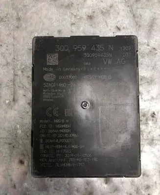 Keyless (KESSY) go control unit/module
