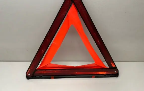 Emergency warning sign
