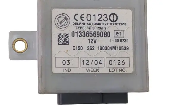 Peugeot Boxer Immobilizer control unit/module 01336569080 180304M10539
