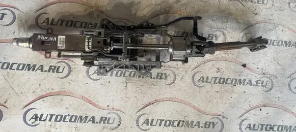 Steering wheel axle set