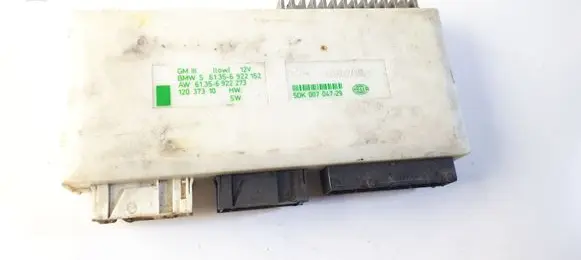 BMW 5 E39 Comfort/convenience module 61356922152 61356922273 12037310