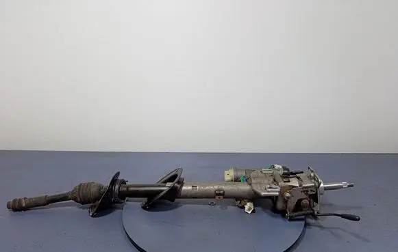 Steering wheel axle