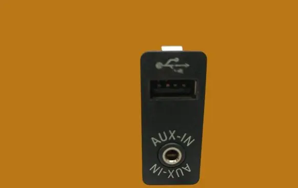 BMW 5 F10 F11 AUX in-socket connector 9237653