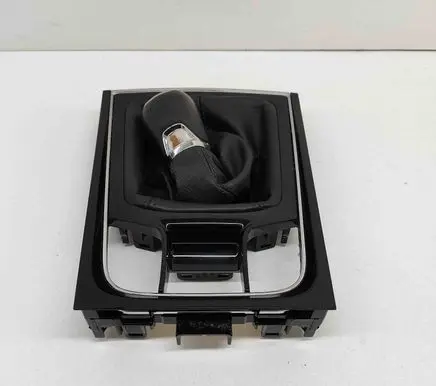 Gear lever shifter trim leather/knob