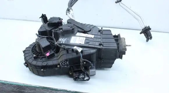 Interior heater climate box assembly