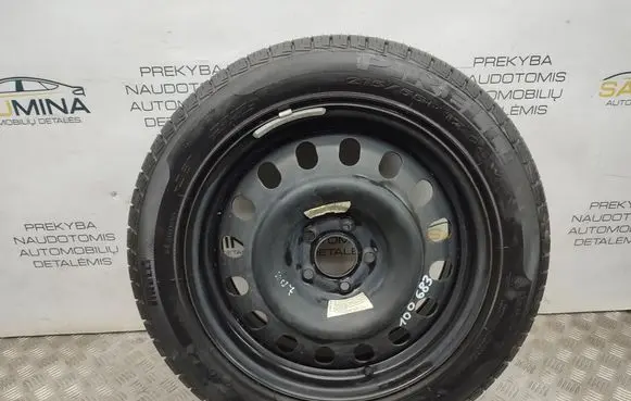 Peugeot 407 R17 spare wheel 