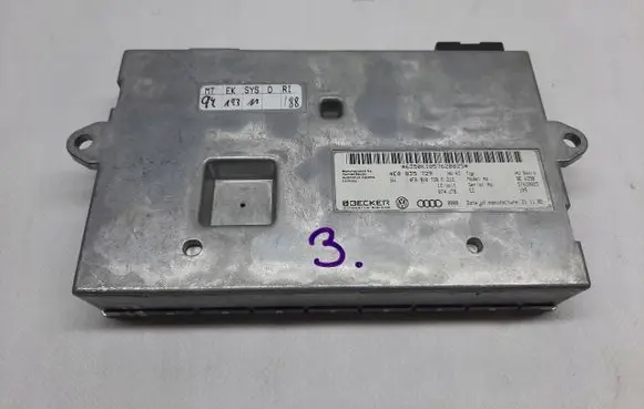 Audi Q7 4L MMI control unit 4E0035729